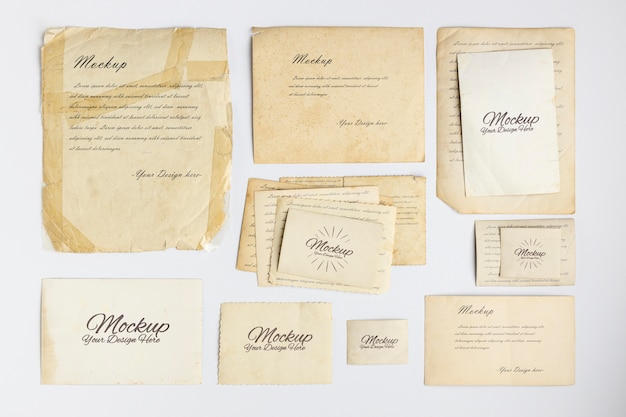 Vintage stationery collection resources