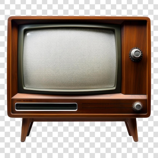 Vintage wooden television set