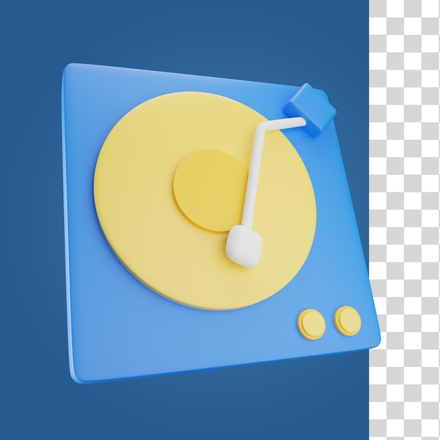 Vinyl 3D Icon