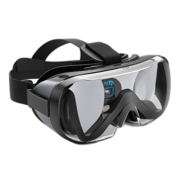 Virtual glasses PSD on a white background