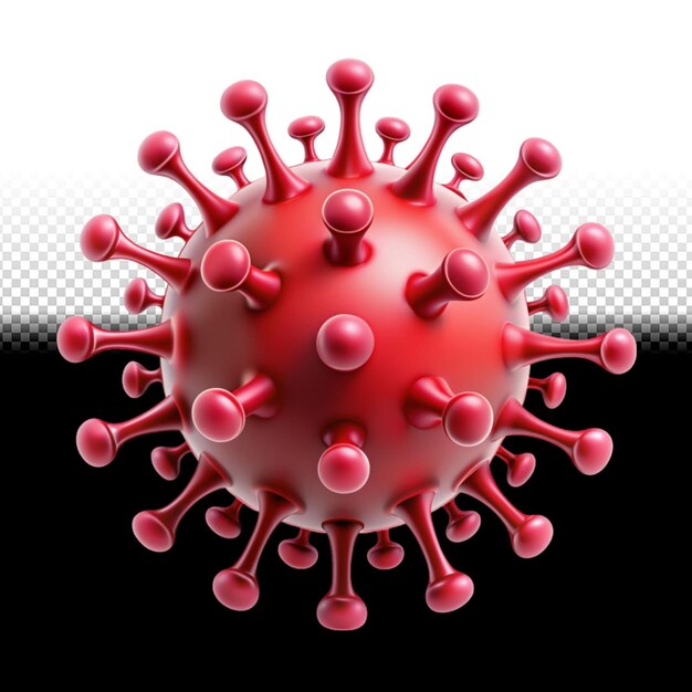 virus with spikes