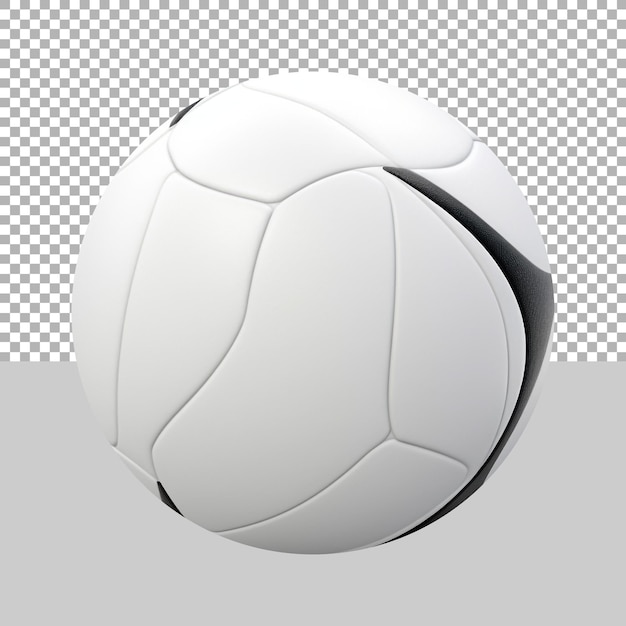 Volley Ball on Transparent Background Ai Generated