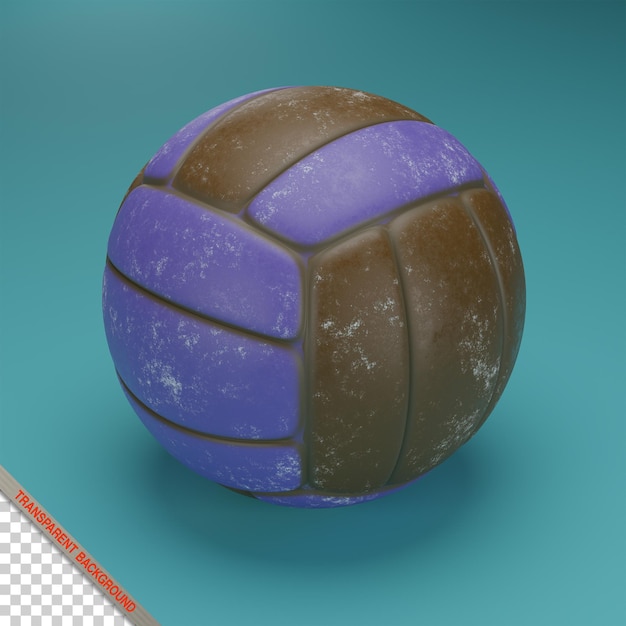 Volleyball ball 3D render