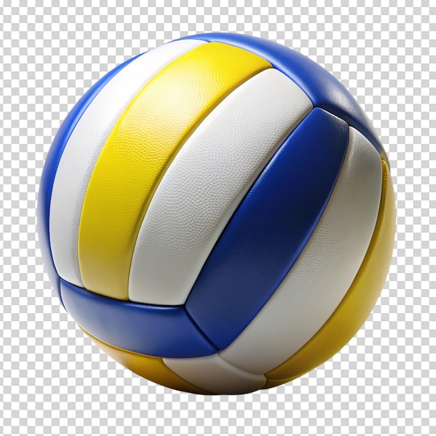 PSD volleyball ball isolated on white background