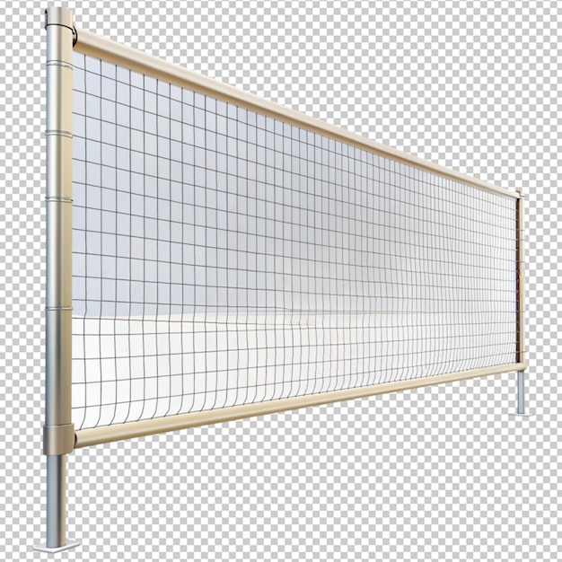 volleyball net on transparent background