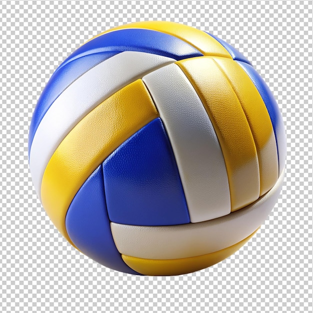 PSD volleyball on transparent background