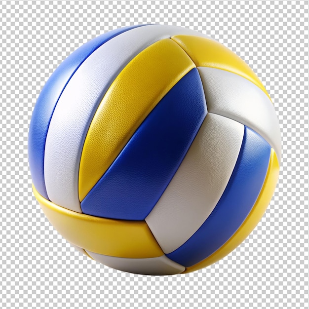 PSD volleyball on transparent background