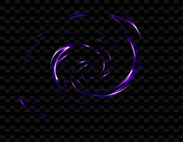 Vortex Illumination Swirling Eddies of Violet and Indigo Light Spi Y2K Neon Inspired Light Texturer