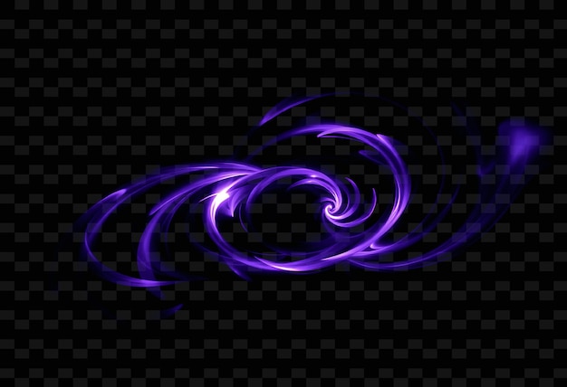 Vortex Illumination Swirling Eddies of Violet and Indigo Light Spi Y2K Neon Inspired Light Texturer