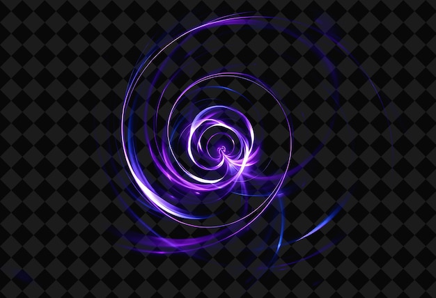 PSD vortex illumination swirling eddies of violet and indigo light y2k inspired neon background