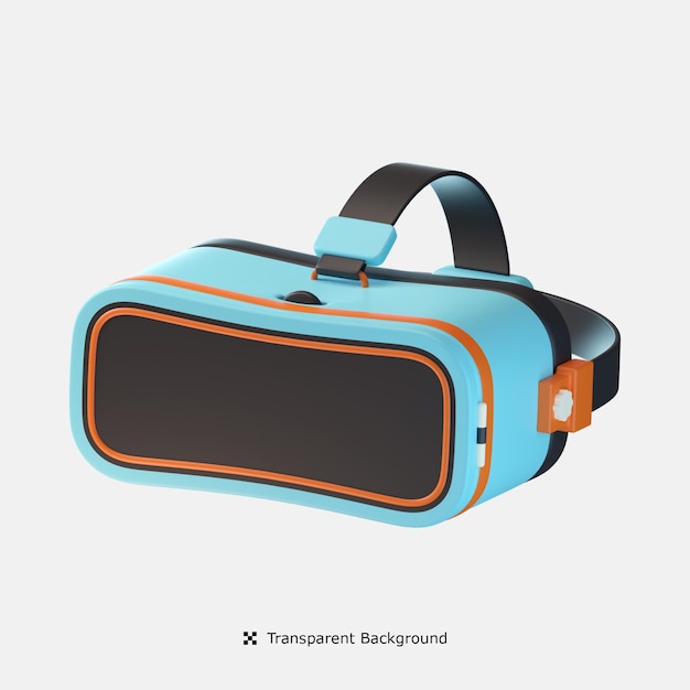 Vr glasses 3d icon illustration