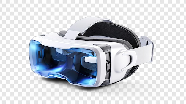 PSD vr headset on transparency background psd