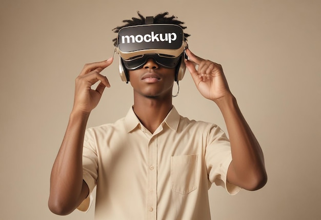 VR mockup high quality Psd