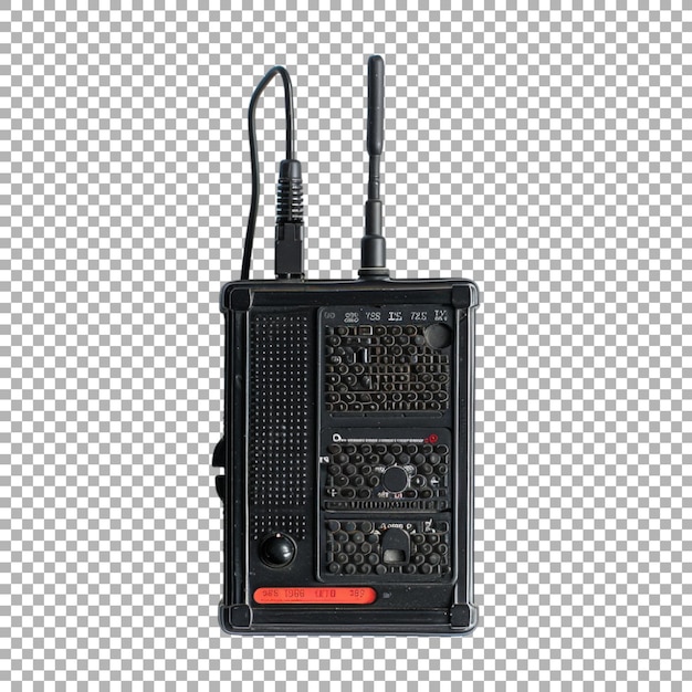 Walkie Talkie on Transparent Background Ai Generated