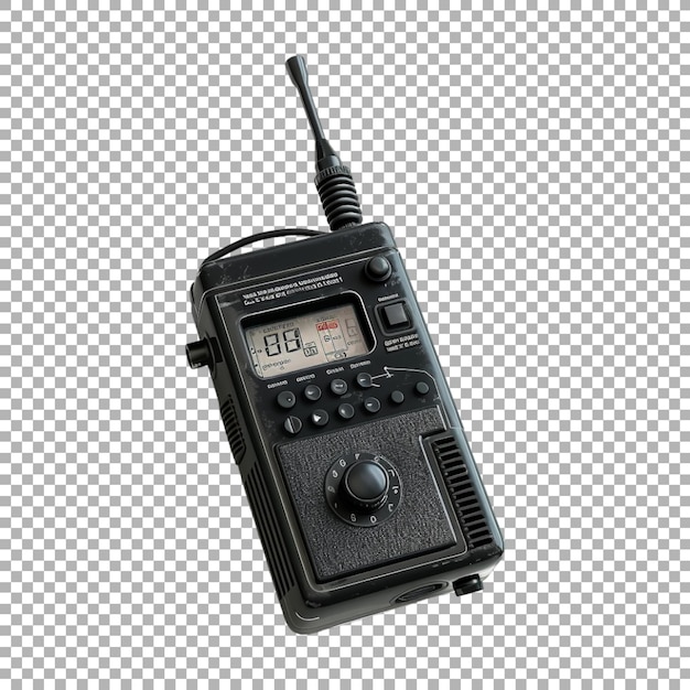 Walkie Talkie on Transparent Background Ai Generated