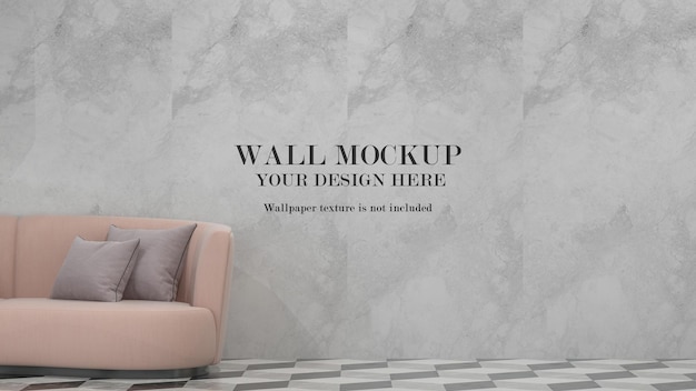 PSD wall mockup for your textures