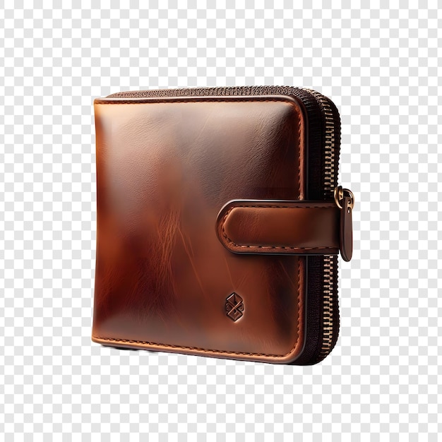 Wallet isolated on transparent background