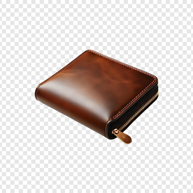 Wallet isolated on transparent background