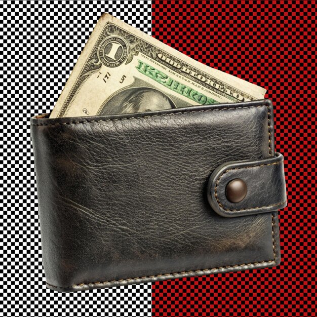 wallet with dollar