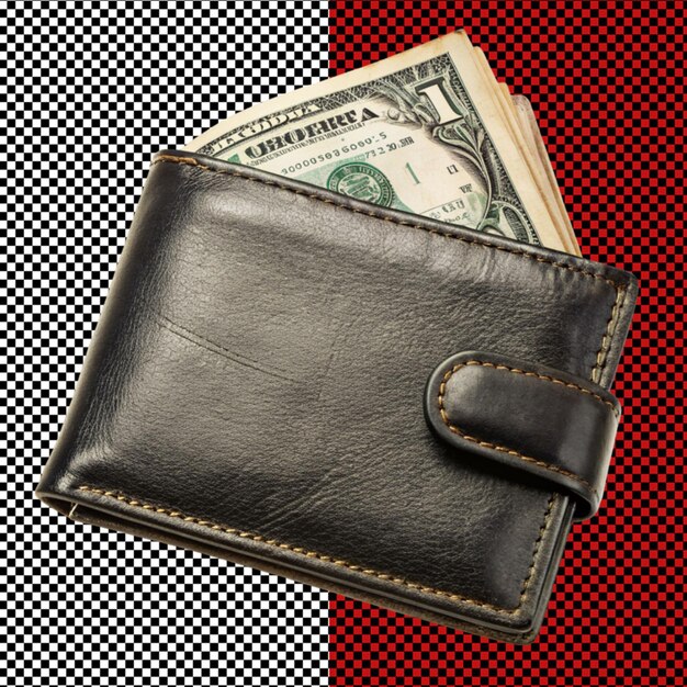 wallet with dollar