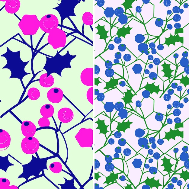 a wallpaper design by me features a blue and pink flower