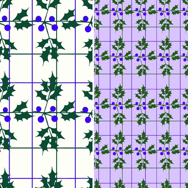 a wallpaper pattern with purple flowers and leaves