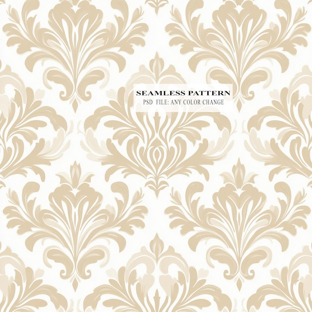 a wallpaper with a gold design that says pattern