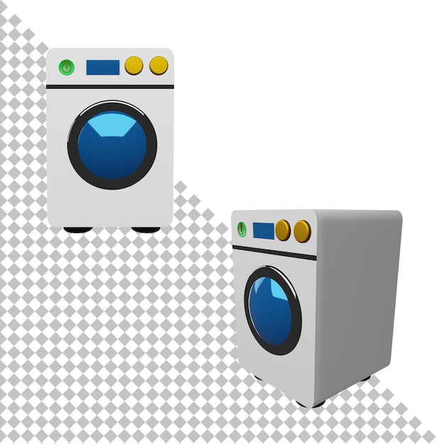 Washing Machine 3d icon