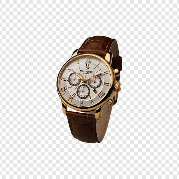 Watch isolated on transparent background