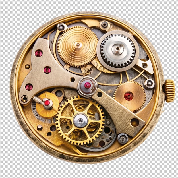 PSD watch mechanism brass