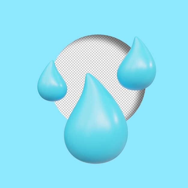 Water 3d render