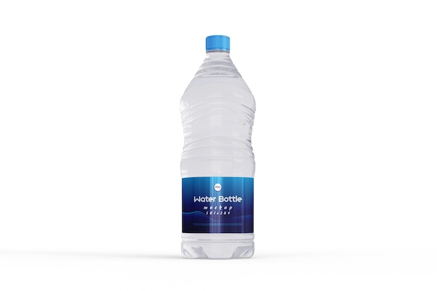 Water bottle mockup