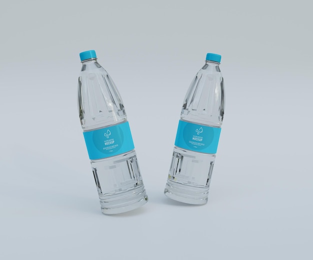 Water Bottle Mockup