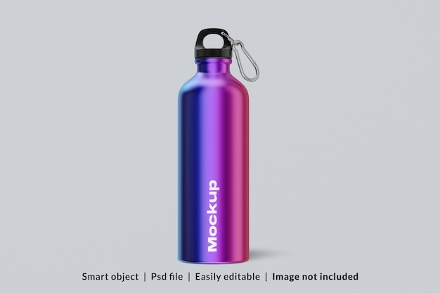 Water Bottle Mockup