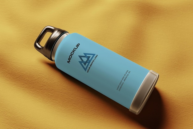 Water Bottle Mockup