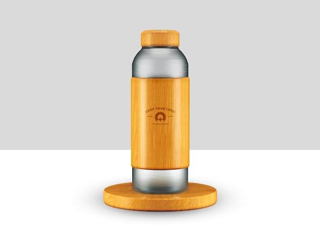 Water Bottle Mockup