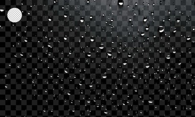 Water drops png drops condensation on the window on the surface realistic drops PNG