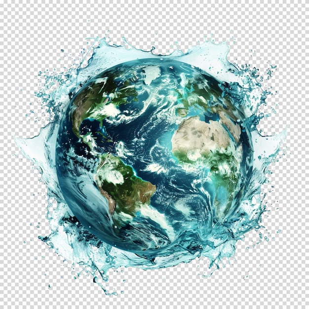 Water Earth Day and Save water Save Earth Save Soil and world environment day isolated