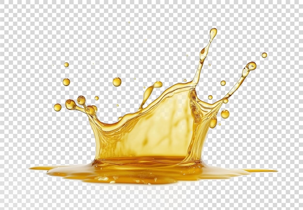 Water Splash isolated on transparent background