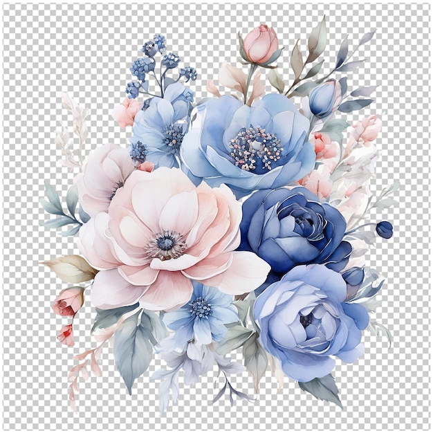 Watercolor Floral Flower Design