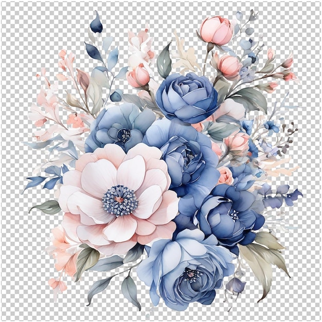 Watercolor Floral Flower Design