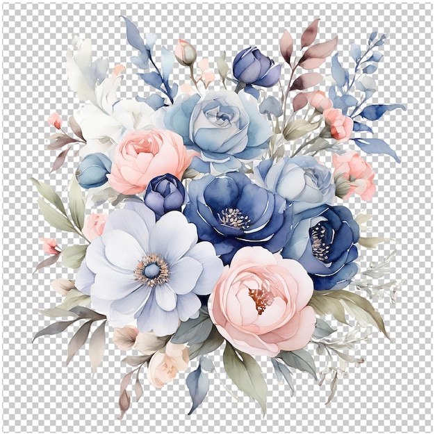 Watercolor Floral Flower Design