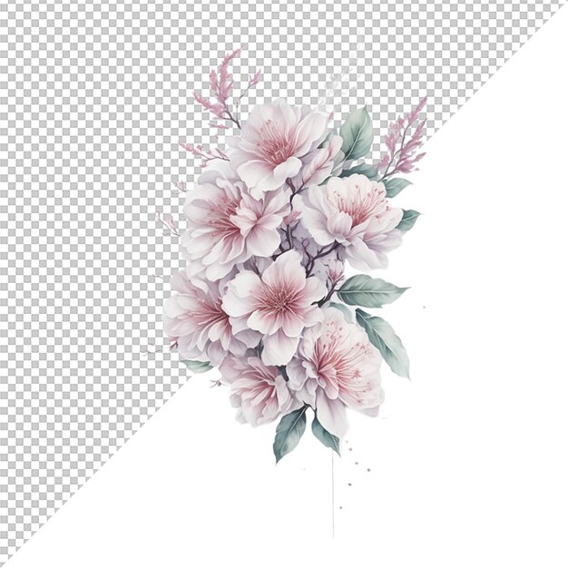 Watercolor Floral Flower Design