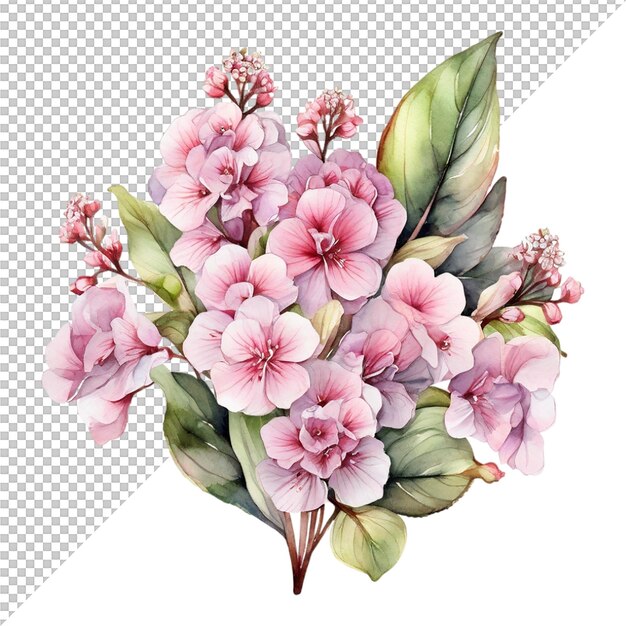 Watercolor Floral Flower Design