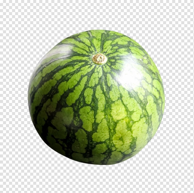 Watermelon isolated on transparent background