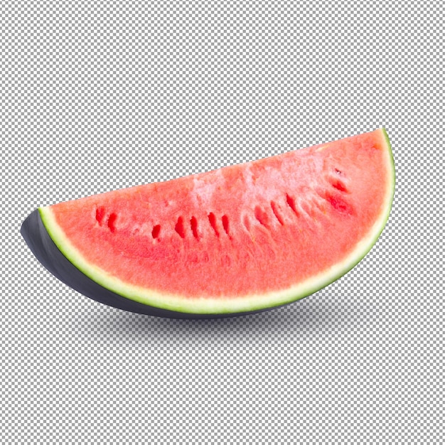 Watermelon sweet and juicy isolated on an alpha background