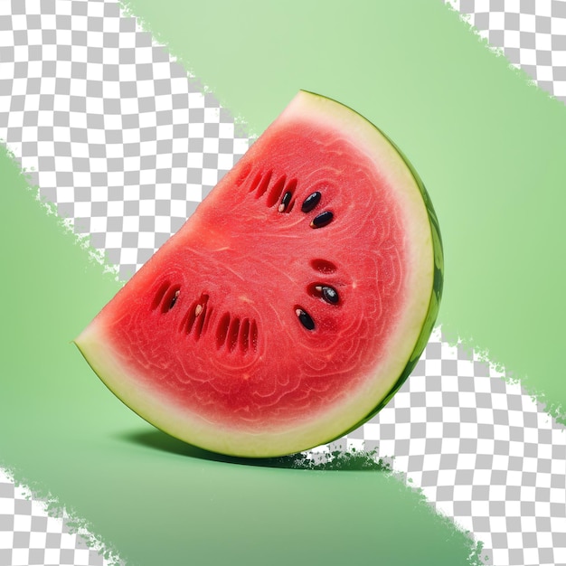 Watermelon on transparent background