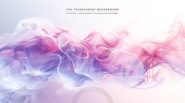 PSD wave vector element with abstract colorful gradient lines for website banner and brochure