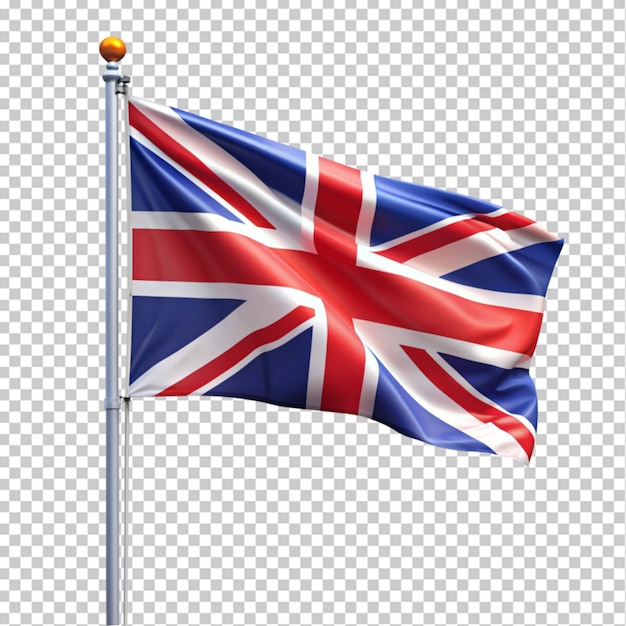 waving flag of united kingdom