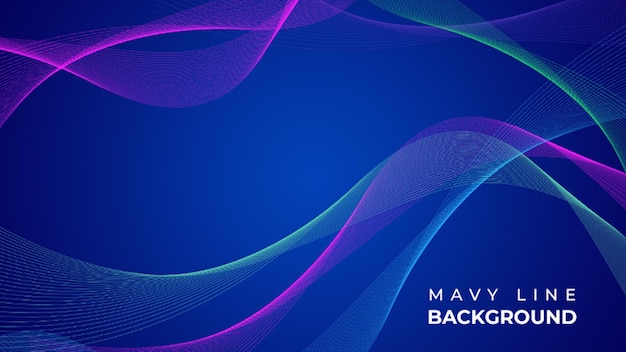 wavy line background psd file